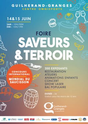 Affiche Foire Saveurs et Terroirs